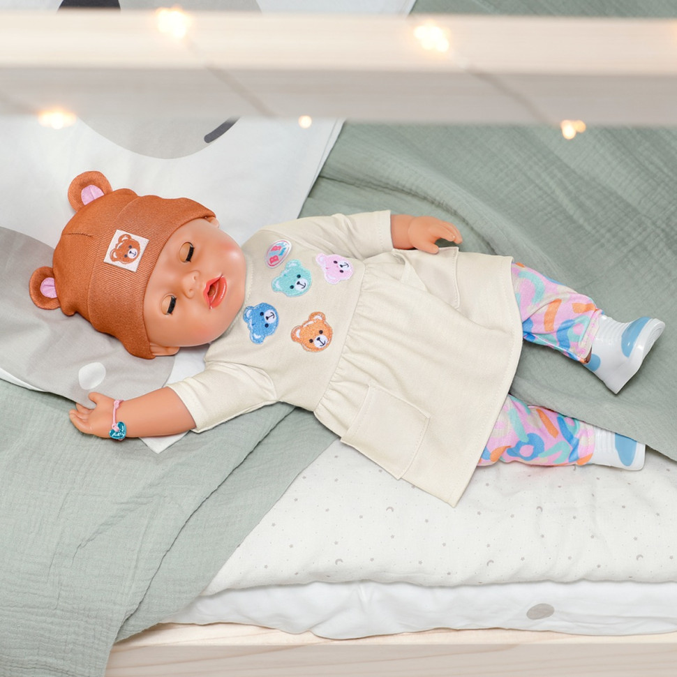 Лялька дитяча ЕММА-ТЕДДІ BABY born 836651, 43 см, з аксесуарами