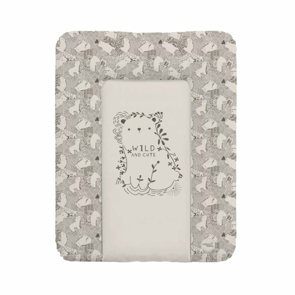 Пеленальний матрац Basic Wild Ceba Baby W-143-000-723, 50 х 70 см