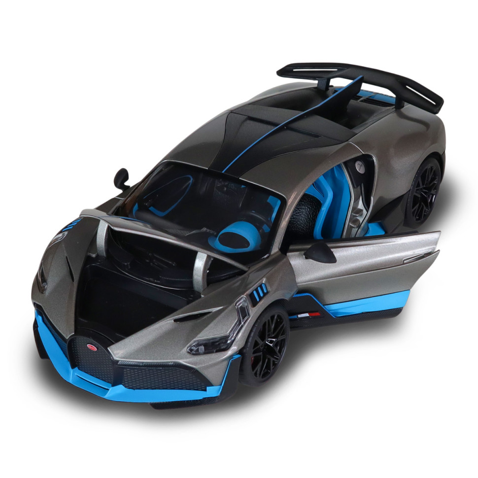 Дитяча автомодель Bugatti Divo TechnoDrive 250940BDGY сірий, 1:18