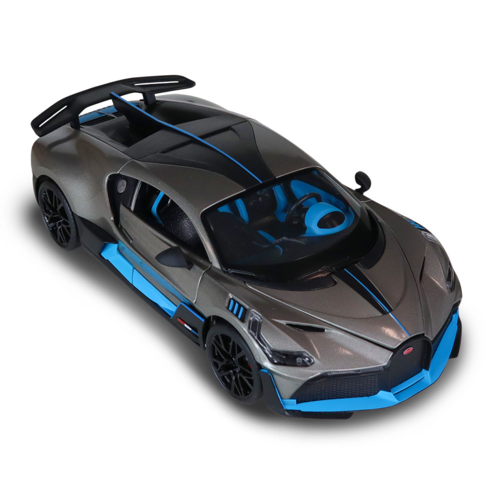 Дитяча автомодель Bugatti Divo TechnoDrive 250940BDGY сірий, 1:18