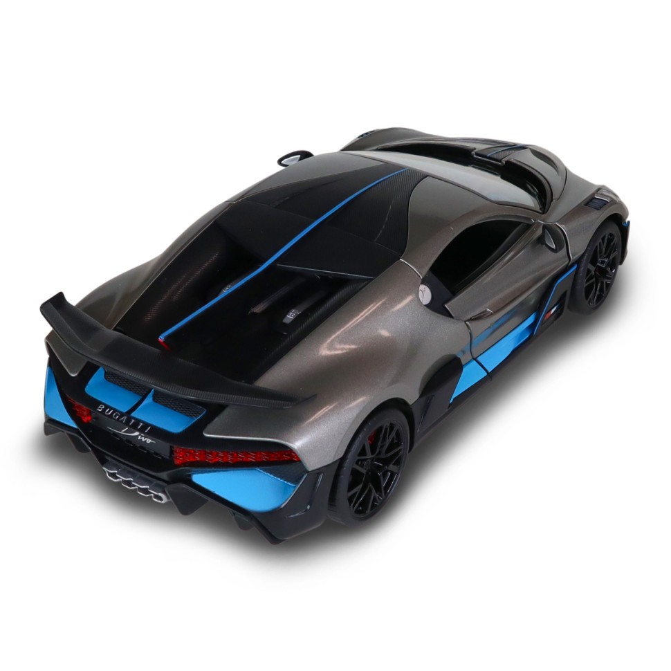 Дитяча автомодель Bugatti Divo TechnoDrive 250940BDGY сірий, 1:18