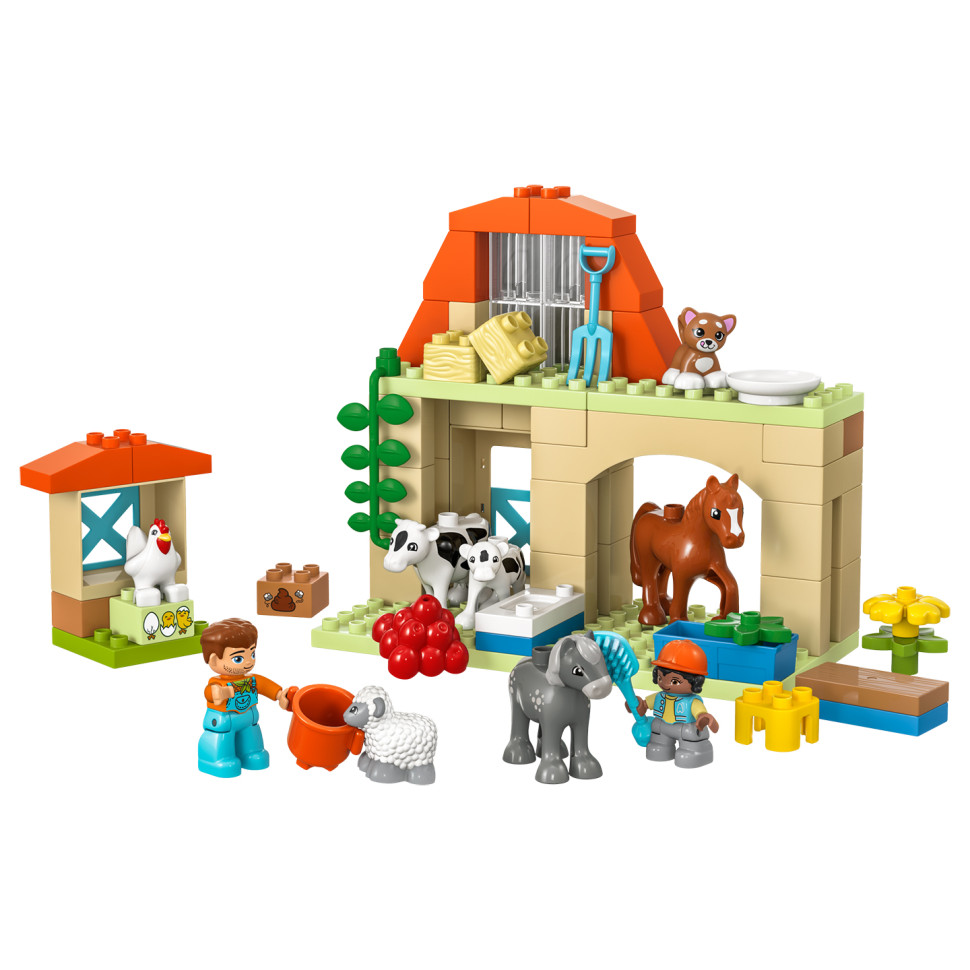 Конструктор Догляд за тваринами на фермі LEGO DUPLO Town 10416, 74 деталі