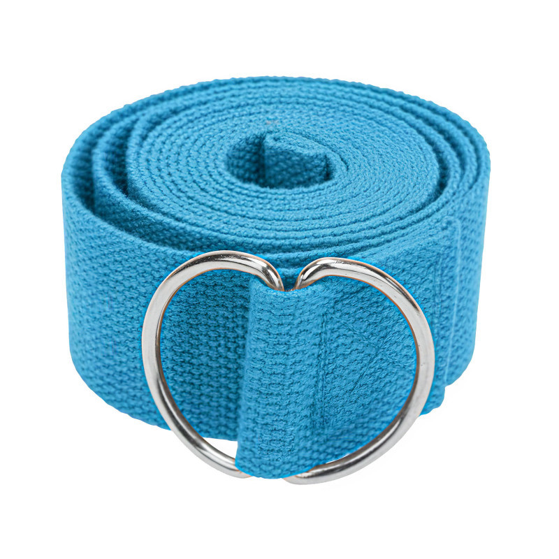 Ремінь для йоги EasyFit EF-1830-LBL, світло-блакитний