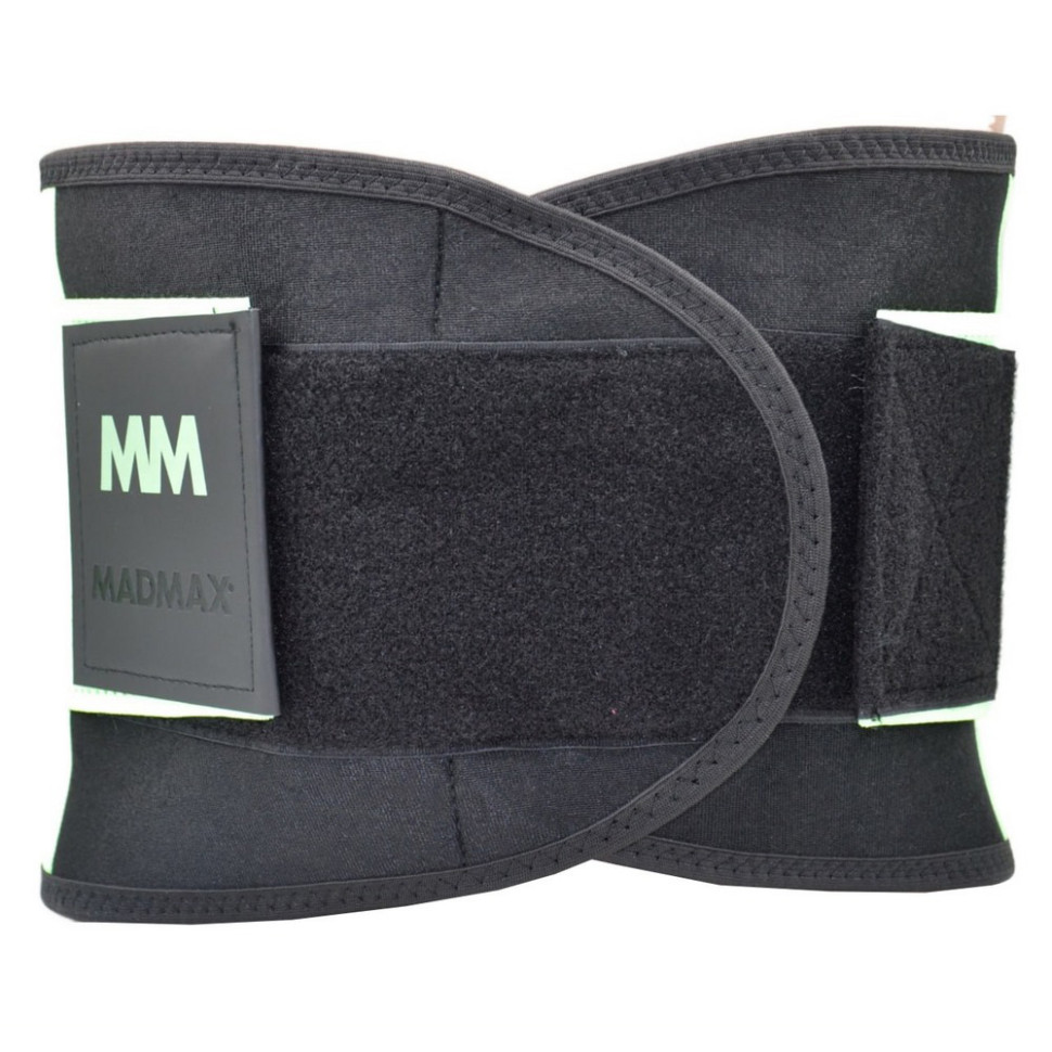 Пояс компрессионный MFA-277 Slimming belt MadMax MFA-277-GRN_L Black, L