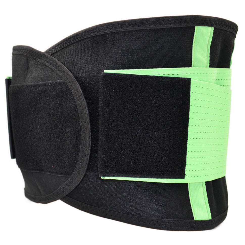Пояс компрессионный MFA-277 Slimming belt MadMax MFA-277-GRN_L Black, L
