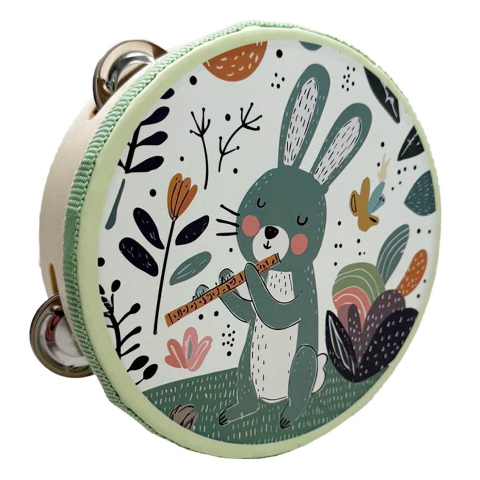 Деревянная игрушка Бубен