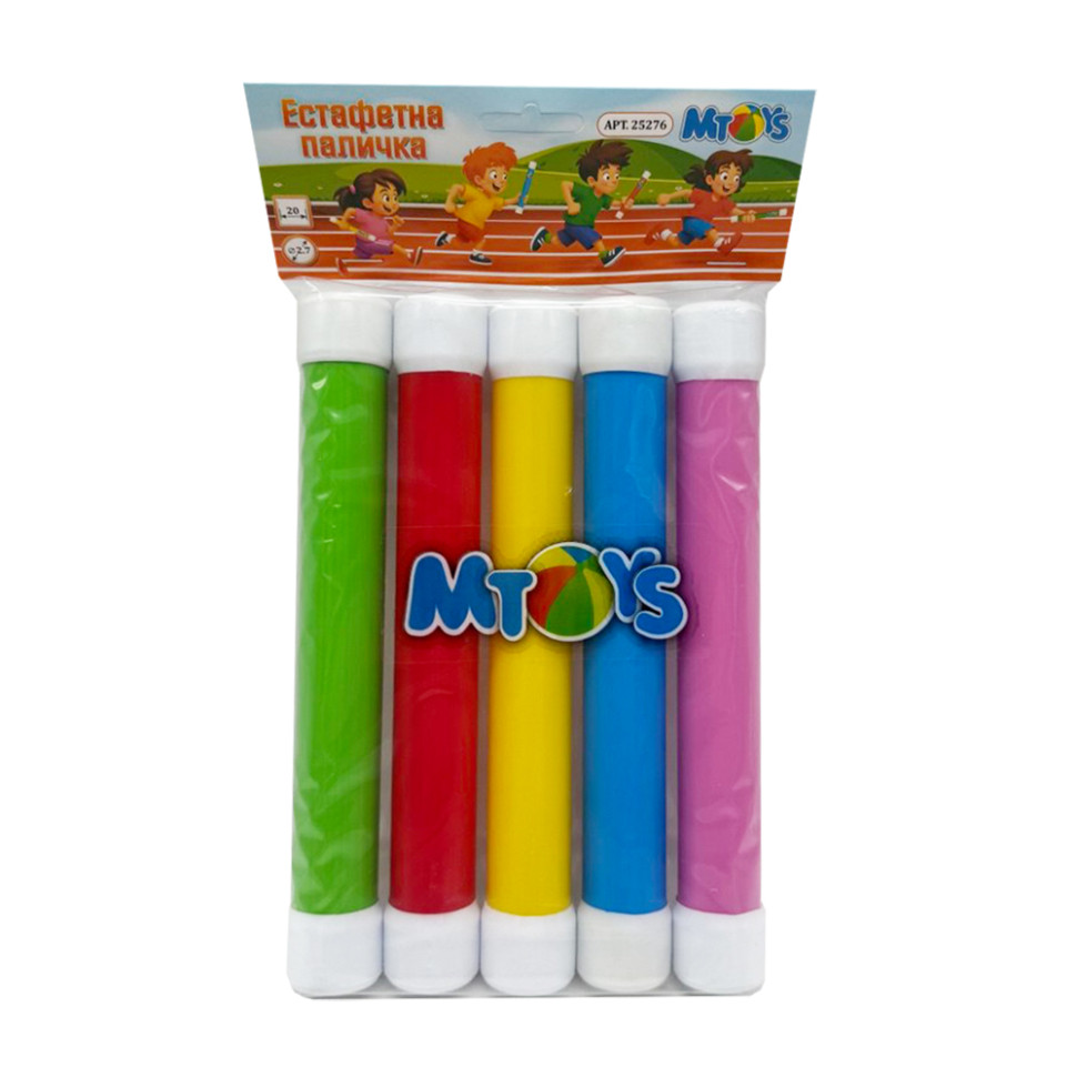 Естафетна паличка MToys 25276 довжина 20 см, d 27 мм