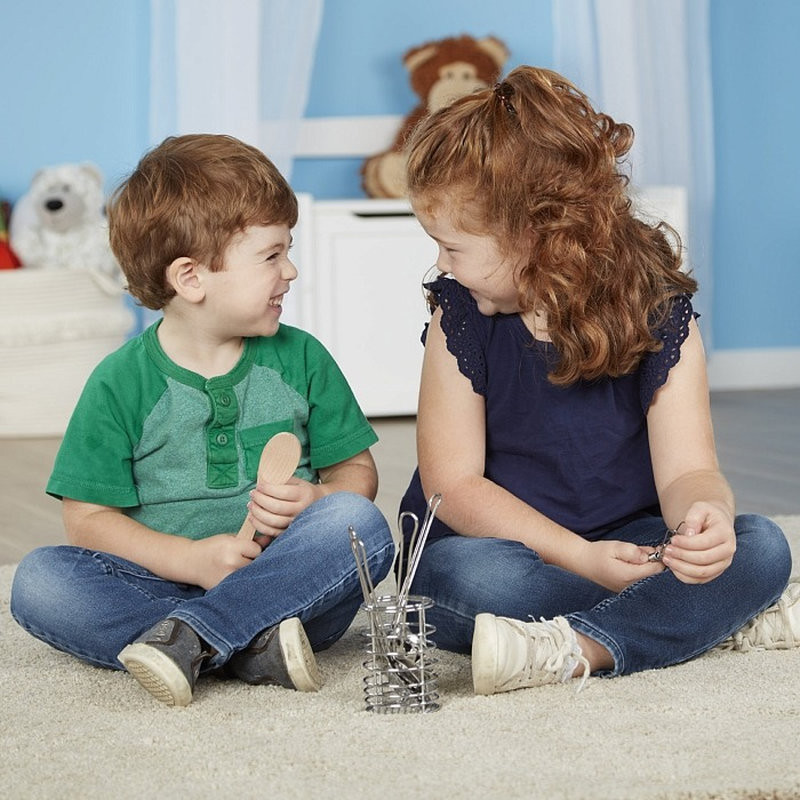Дитячий металевий кухонний набір Melissa&Doug MD19351, 6 інструментів