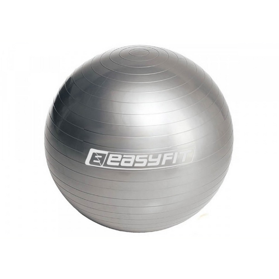 М'яч для фітнесу EasyFit EF-3007-GY 65 см, сірий