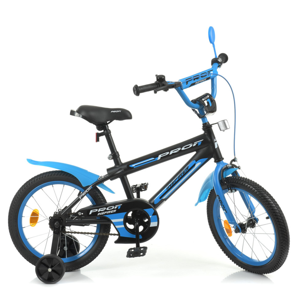 Велосипед дитячий PROF1 Y16323 16 дюймів, синій по цене 3 511 грн.
