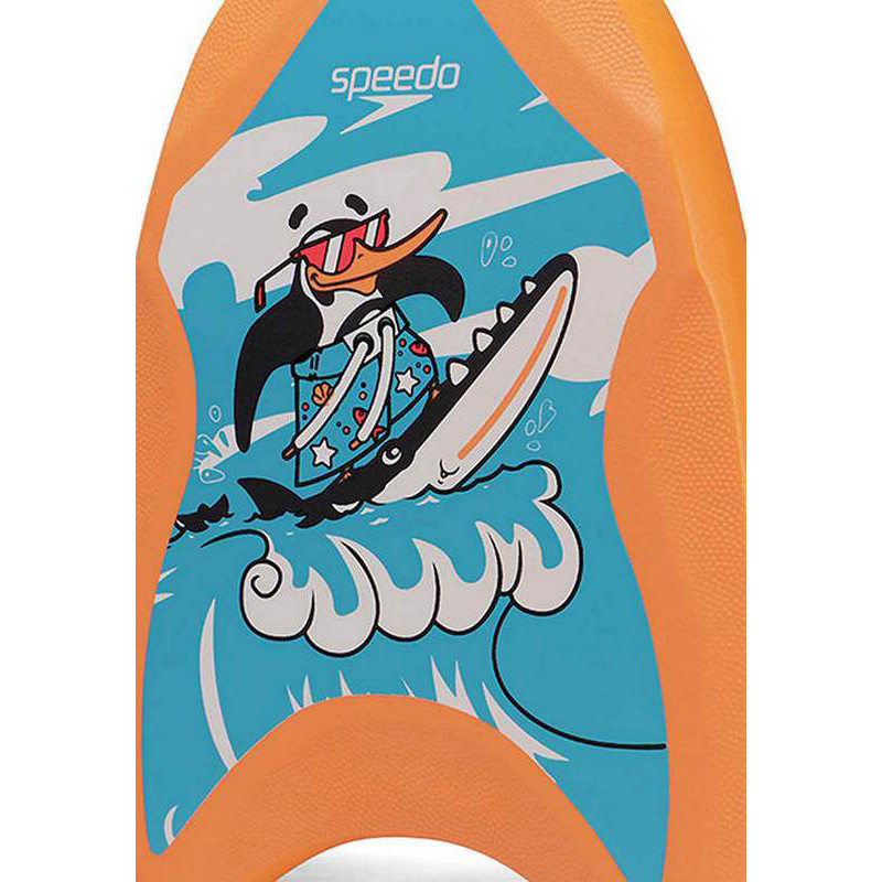 Доска для плавания PRINTED FLOAT IU Speedo 8-1224714668 оранжевый, голубой