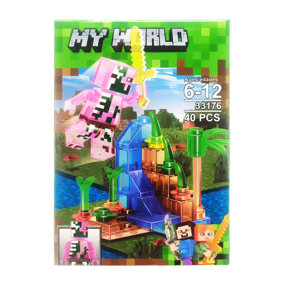 Дитячий конструктор My World Bambi 33176, 40 деталей