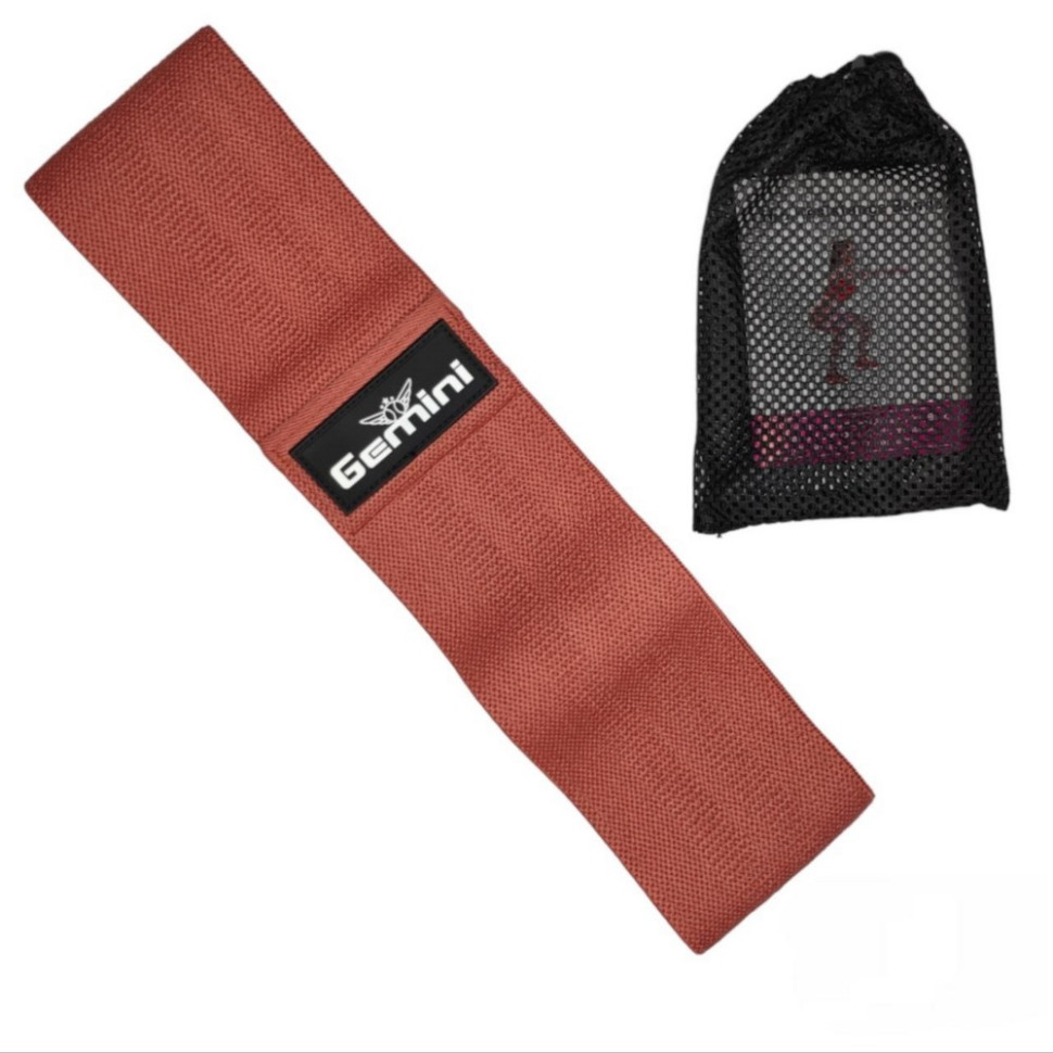 Резинки для фитнеса и спорта тканевые Gemini Sport GT-02M 