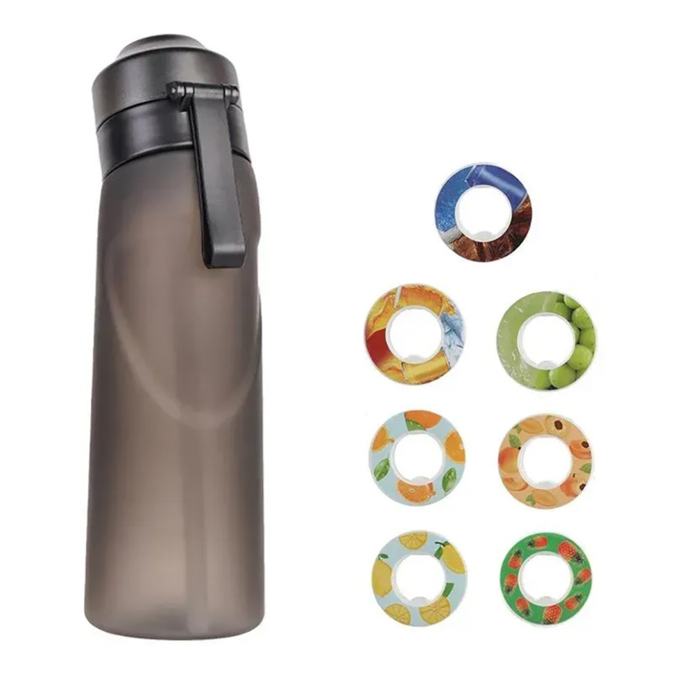 Спортивная бутылка для воды со вкусами Air Up EasyFit EF-7005s-7, 7 ароматизированных капсул в комплекте