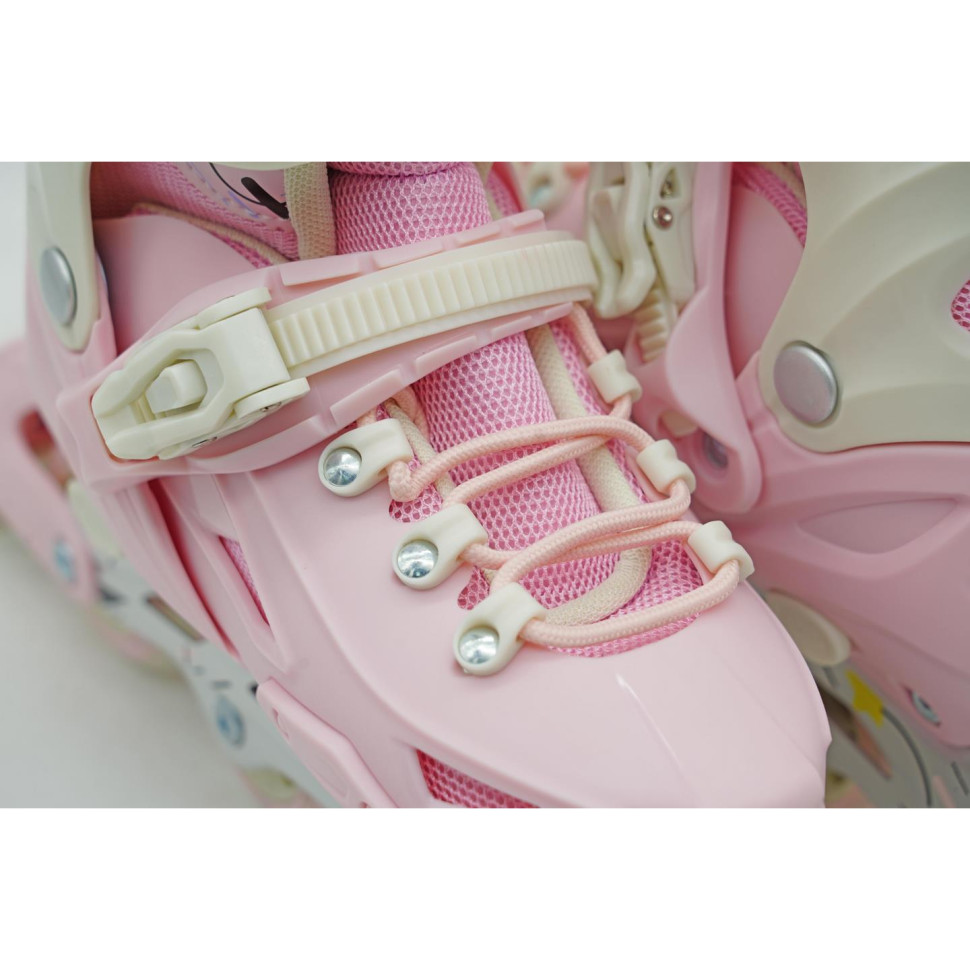 Детские раздвижные ролики Scale Sports 2011782854 Pink LF 605, размер 29-33