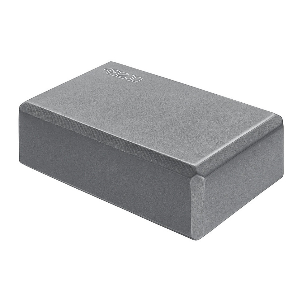 Блок для йоги 4FIZJO 4FJ0141 Grey 23х15х7.6 см, сірий