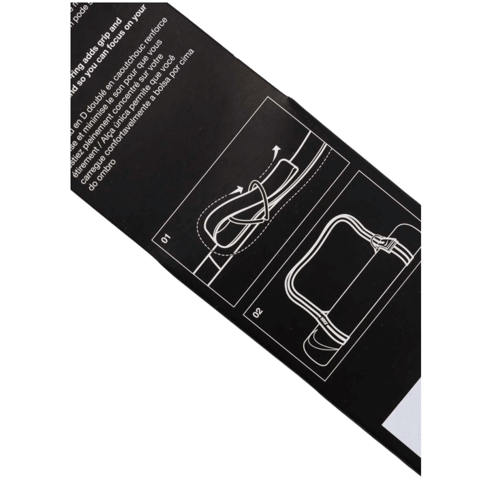 Ремінь для йоги YOGA 2-IN-1 STRAP 7FT Nike N.101.0545.012.OS чорний, 182х4 см