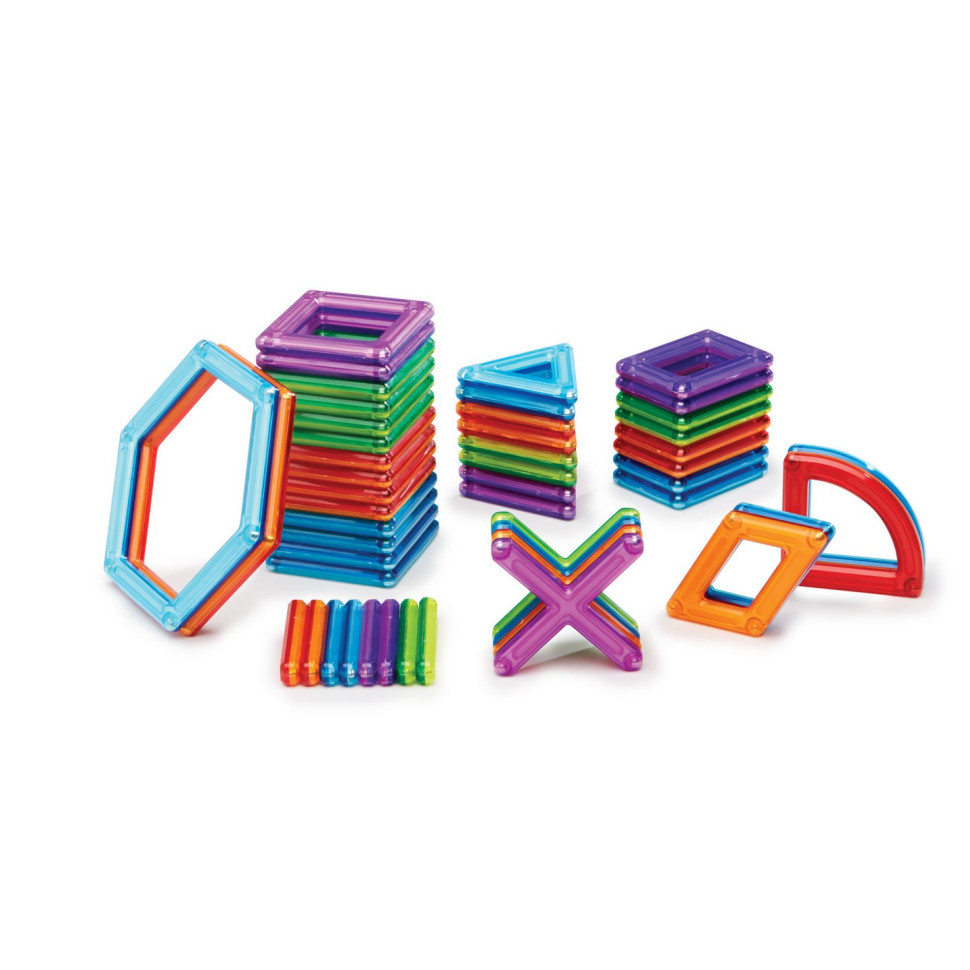 Магнитный конструктор PowerClix Frames Guidecraft G9200, 48 деталей