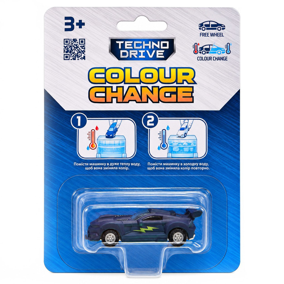Ігрова мінімодель авто Color Change TechnoDrive SK-X11KS-10 колеса 