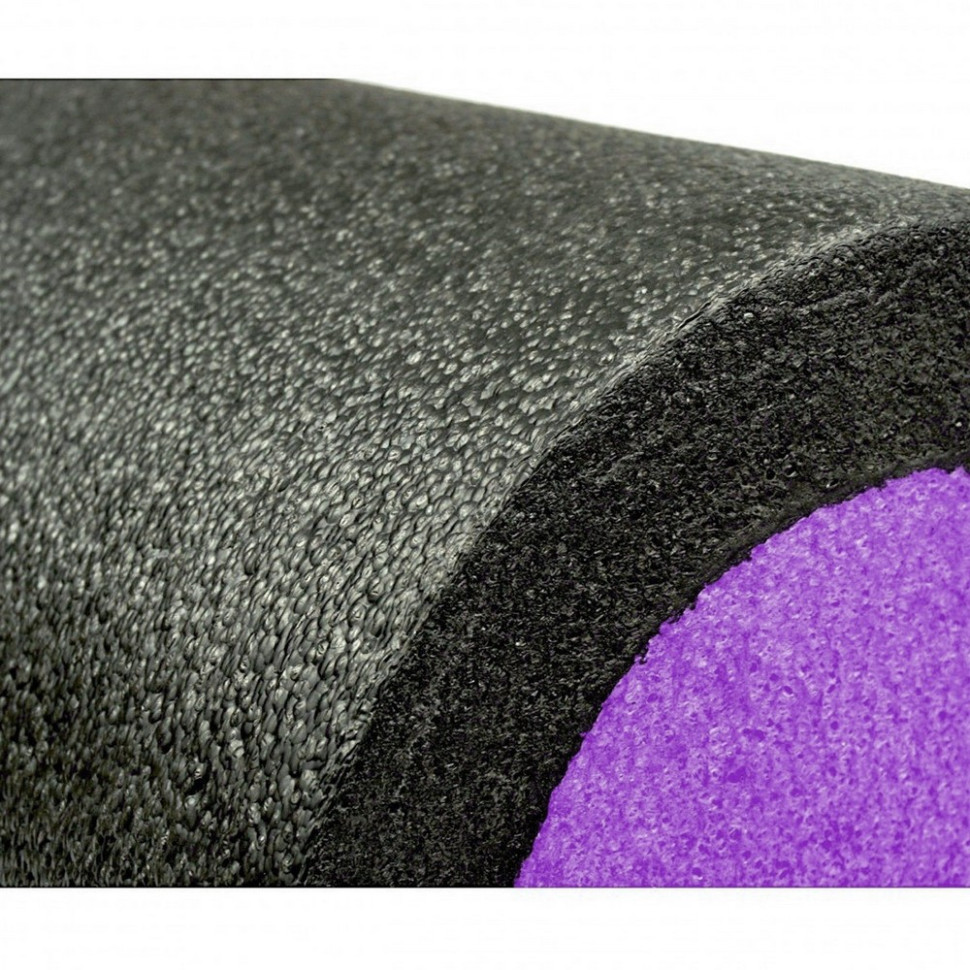 Массажный ролик (роллер) гладкий 4021 Fitness Roller PowerPlay PP_4021_BL/Purple_(30*15) 30x15 см