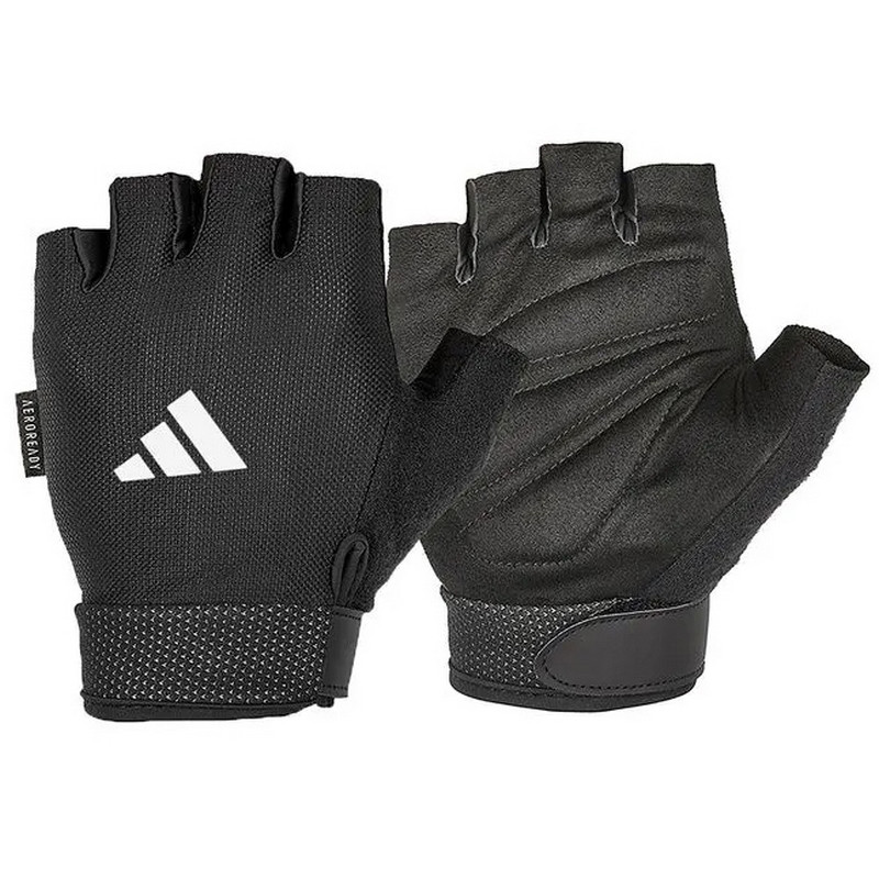 Перчатки для тренинга Essential Adjustable Gloves Adidas ADGB-12425 черный L
