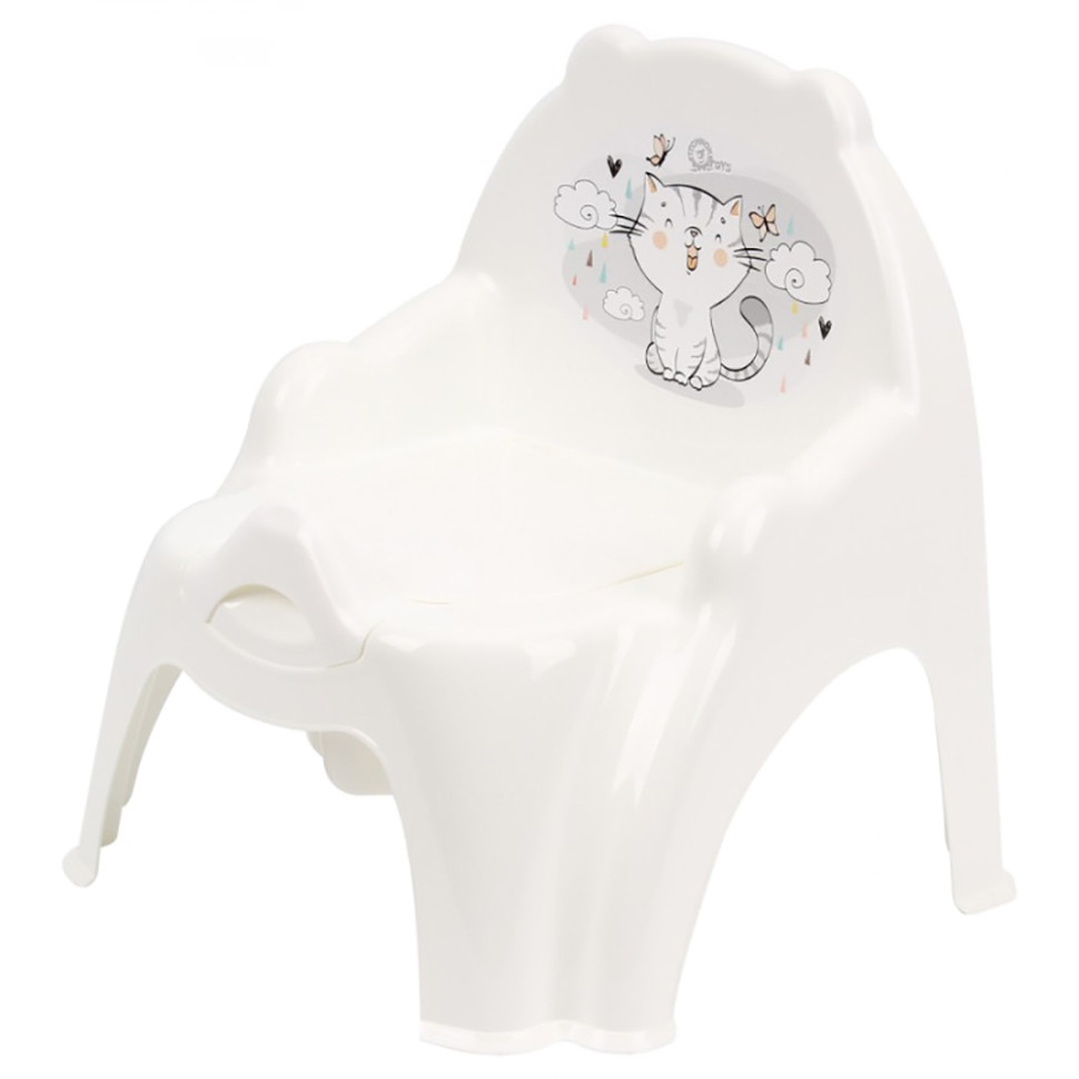 Дитячий горщик-крісло ТехноК 1294TXK(White) без музики
