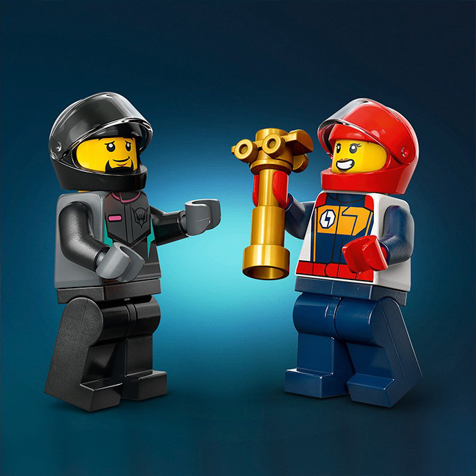 Конструктор Lego City Картинг і гонщики 60400, 99 деталей