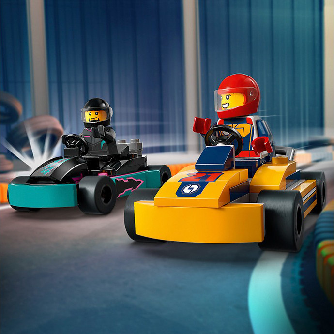 Конструктор Lego City Картинг і гонщики 60400, 99 деталей
