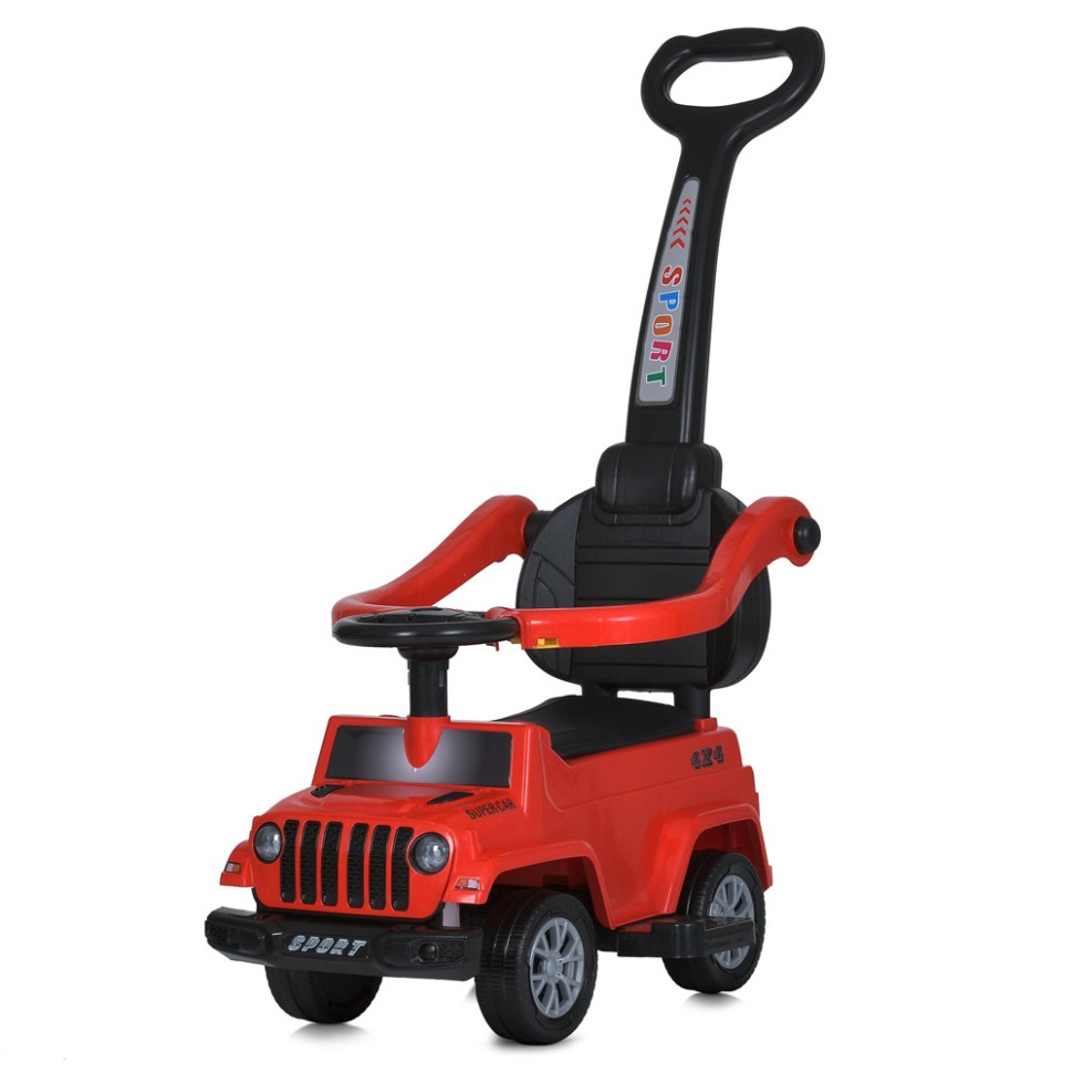 Дитяча Каталка-толокар Bambi M 5902L-3 з батьківською ручкою