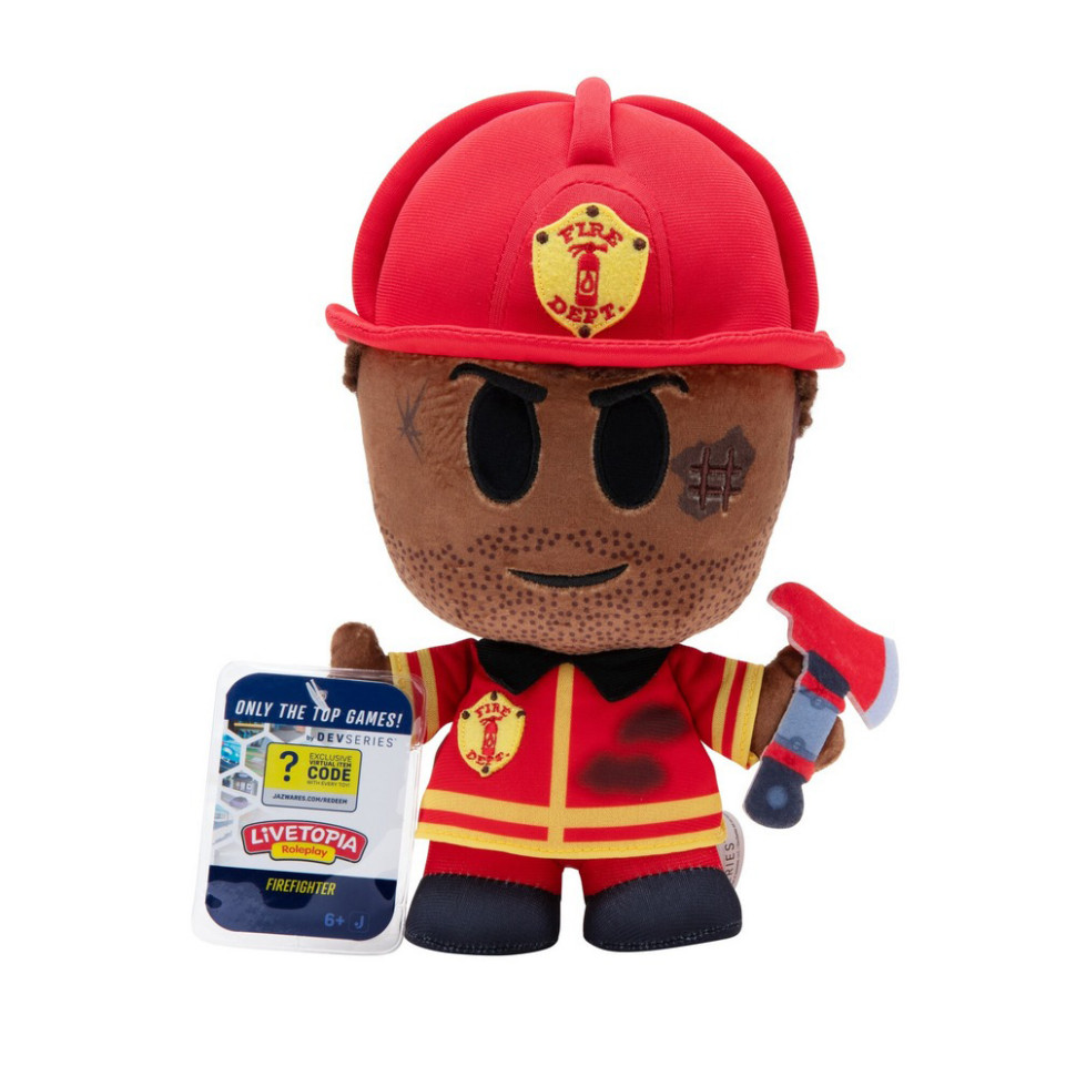Мягкая игрушка Collector Plush Livetopia: Firefighter DevSeries CRS0014