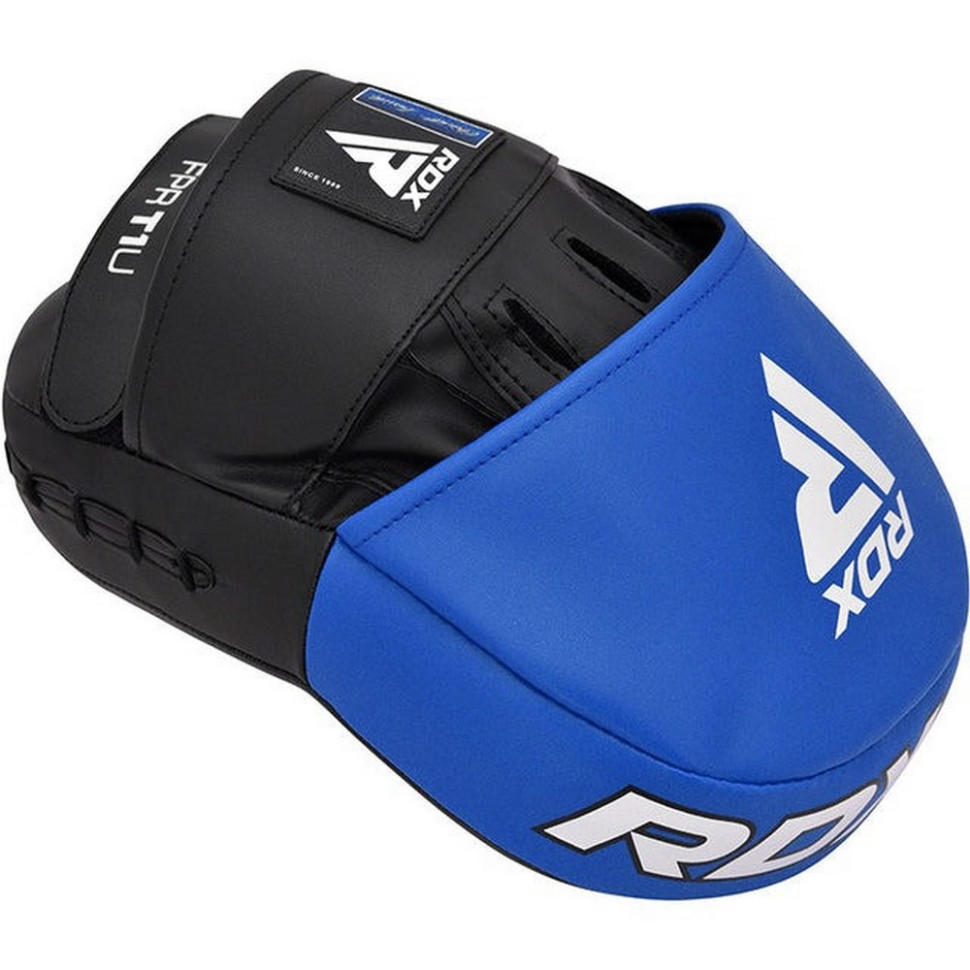 Лапы боксерские T1 Curved RDX Inc Limited FPR-T1UB, Blue/Black