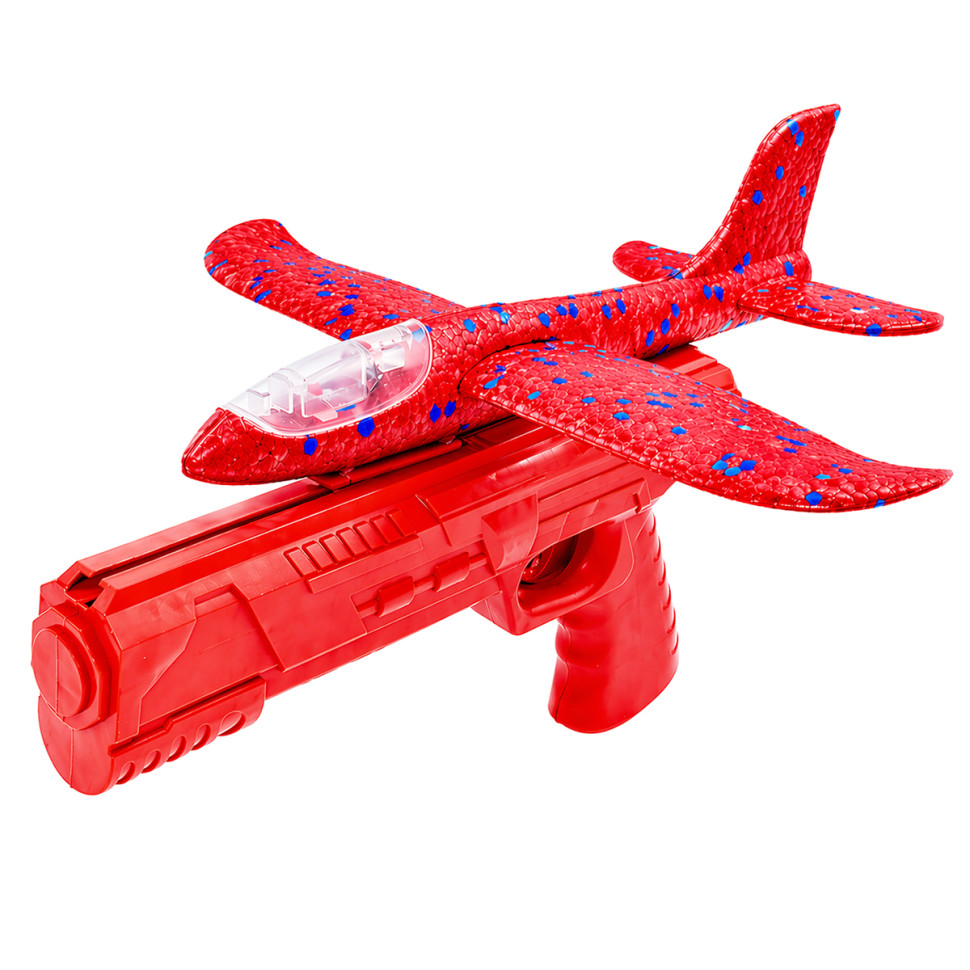 Игровой набор Самолетик на запуске Bambi TD202375(Red) 23 см, со светом