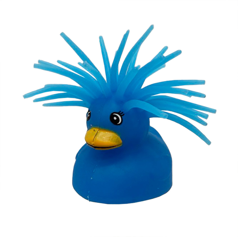 Дитяча іграшка Антистрес Качка Bambi MS 3719(Blue) світлові ефекти