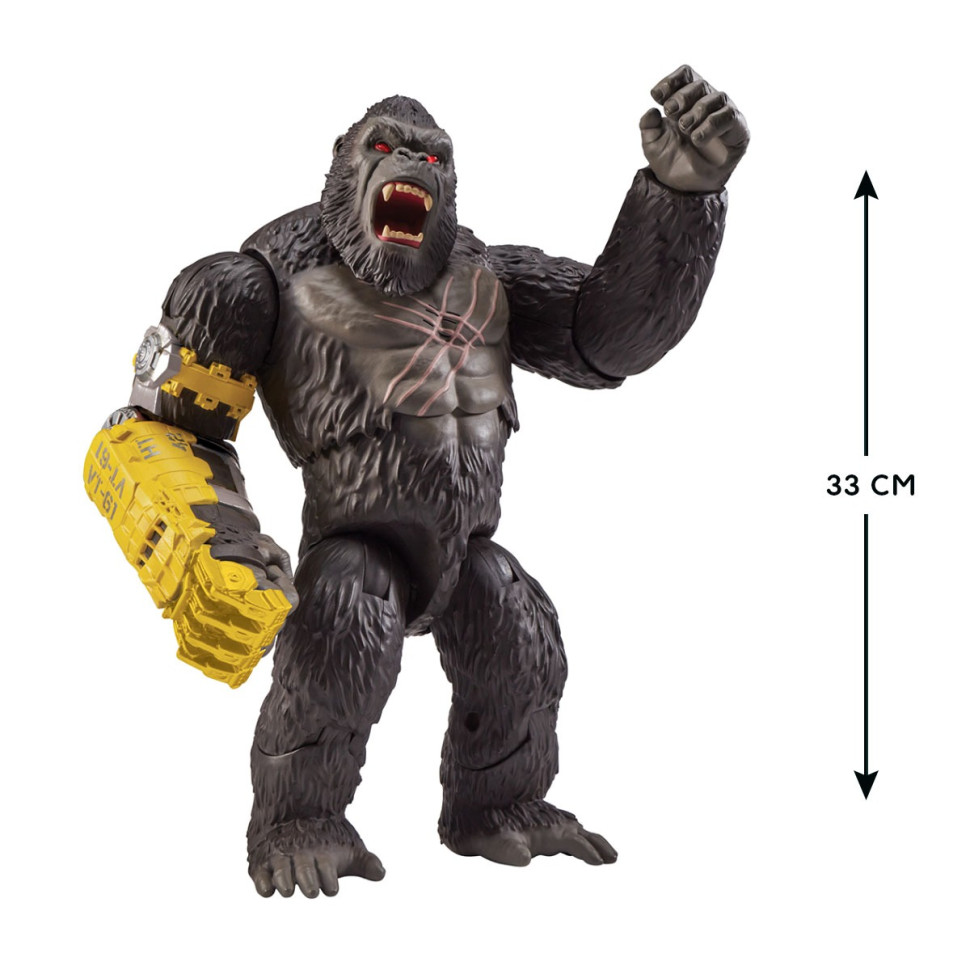 Дитяча іграшкова фігурка Мегапотужний удар Конга Godzilla vs. Kong 35585, 33 см