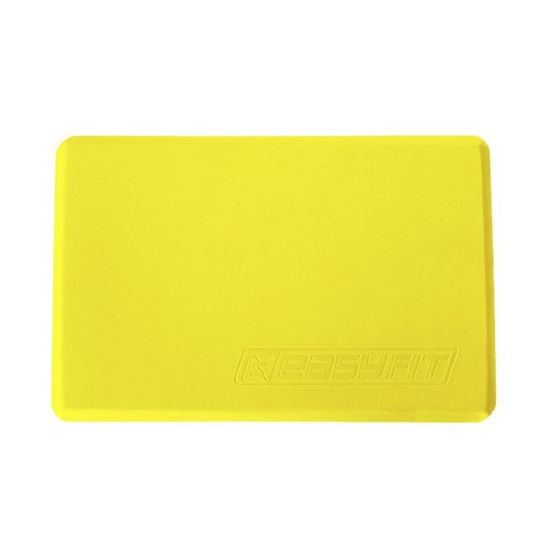Блок для йоги EasyFit EF-1818-Y, Желтый 23 х 15,5 х 7,5 см
