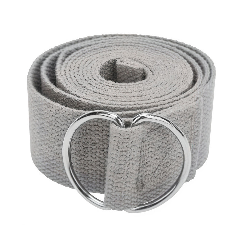 Ремінь для йоги EasyFit EF-1830-GY, сірий