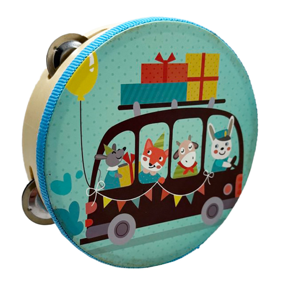 Деревянная игрушка Бубен