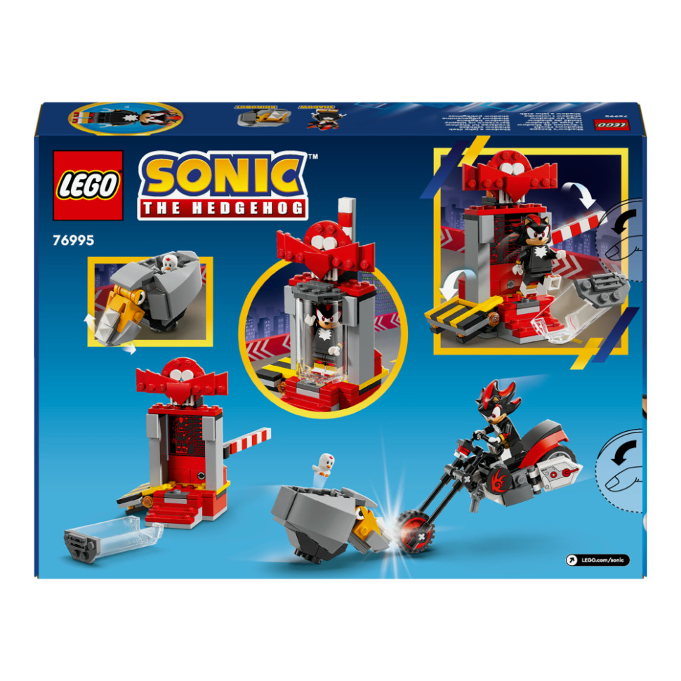 Конструктор LEGO Sonic the Hedgehog Еж Шедоу Побег 76995, 196 деталей