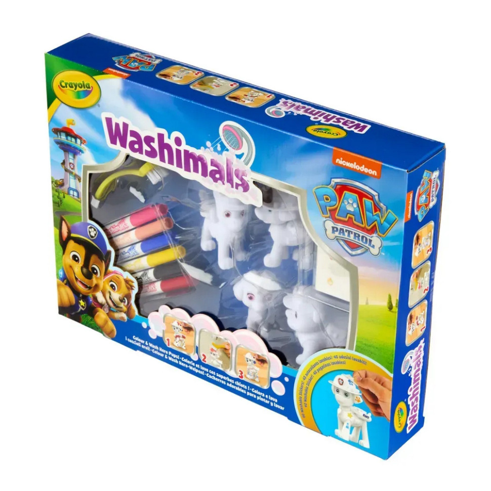 Дитяча розмальовка Washimals 