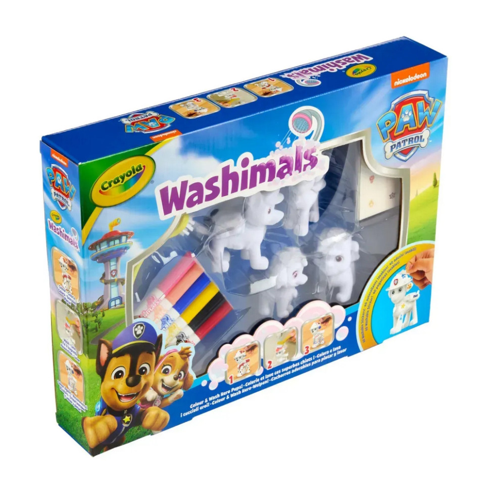 Дитяча розмальовка Washimals 