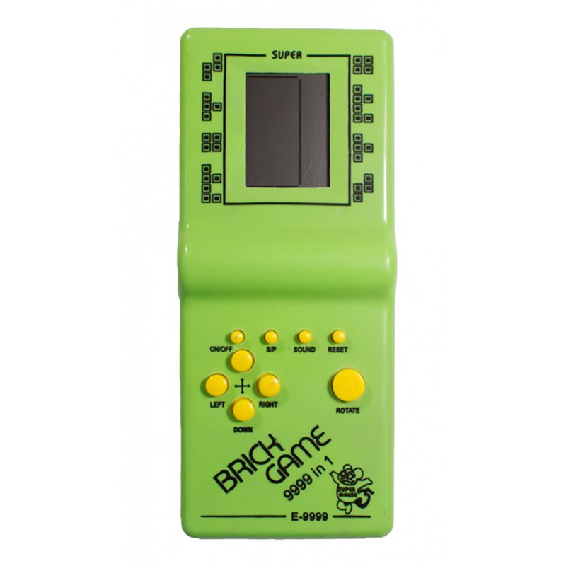 Интерактивная игрушка Тетрис Bambi Е 9999(Green) 9999 игр, зеленый