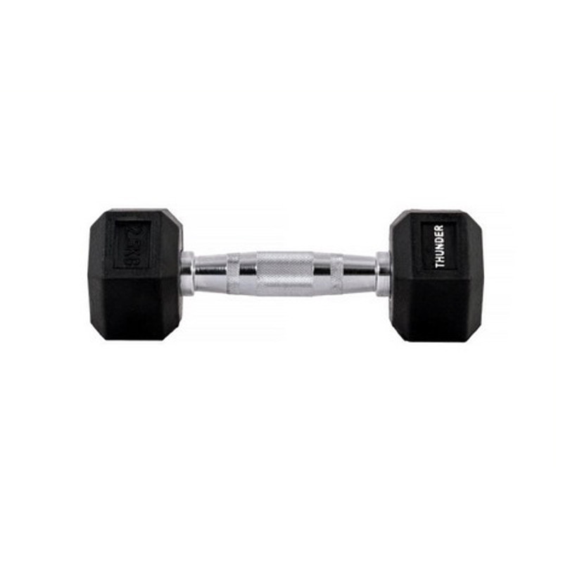 Гантель шестигранная Thunder HEXAGONAL-DUMBBELLS-2,5KG 2,5 кг