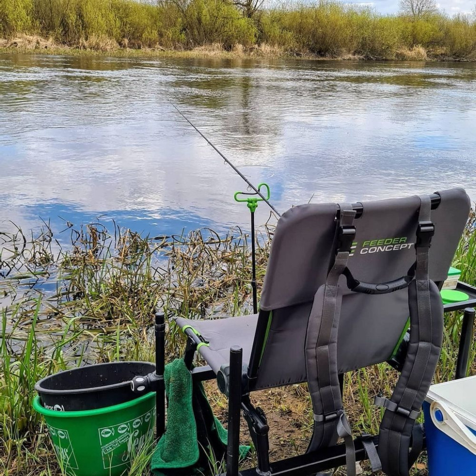 Фидерное складное кресло Compact Feder Concept FC4447-043CH, до 120 кг