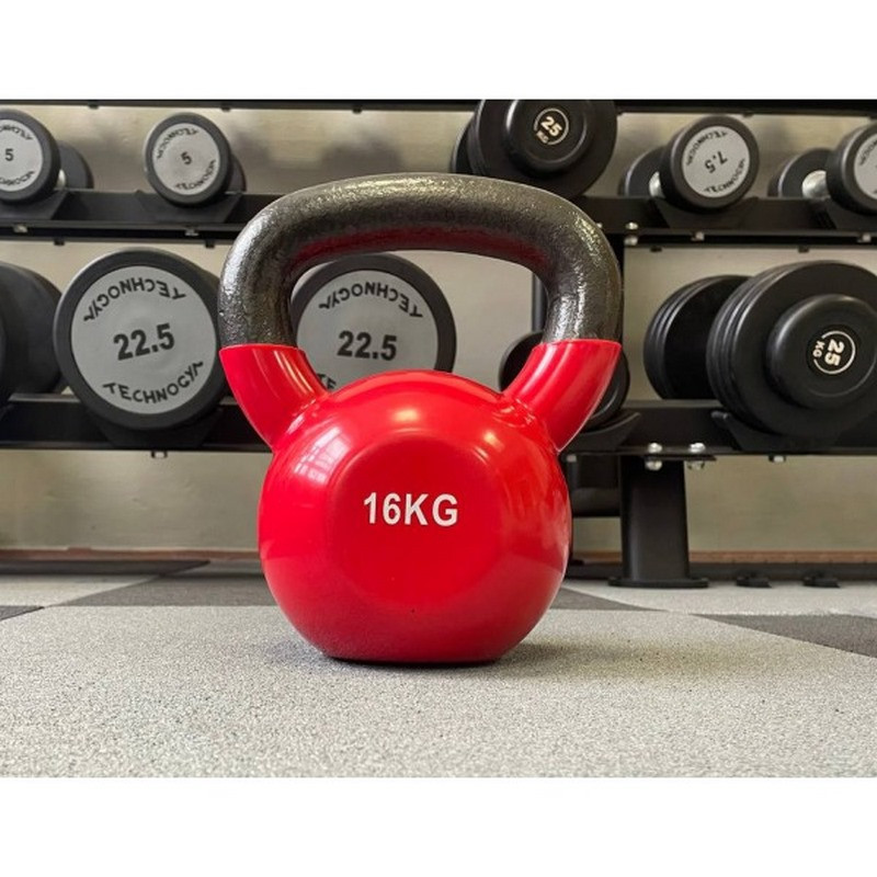 Гиря чугунная с виниловым покрытием FF51F1A-16kg Generation Fitness 522877FS 16 кг