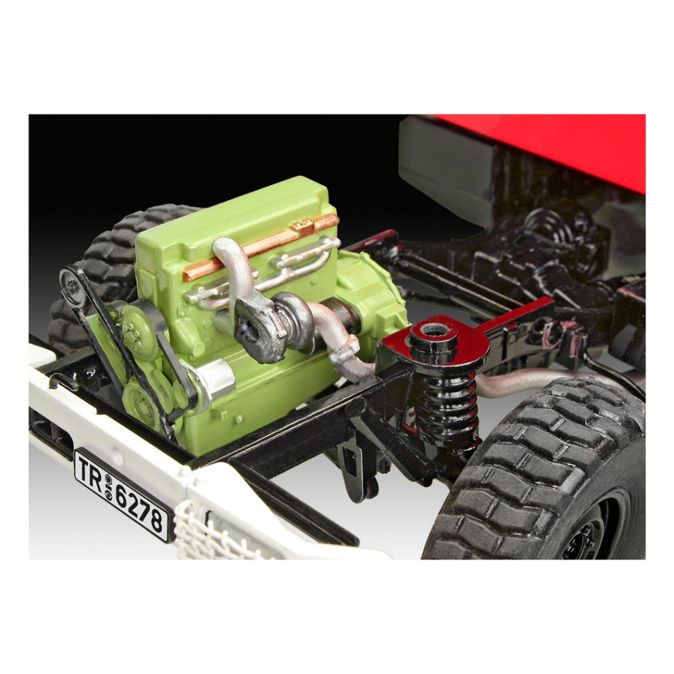 Збірна модель-копія Пожежна машина Unimog U1300L TLF 8/18 Revell RVL-07512 рівень 5, 1:24