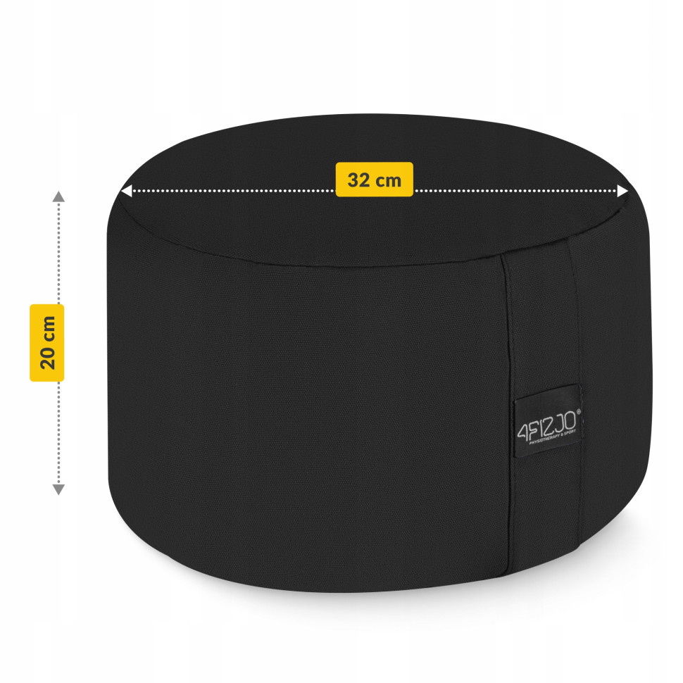 Подушка для йоги та медитації Zafu 4FIZJO P-5907739315540 кругла 32 x 20 см
