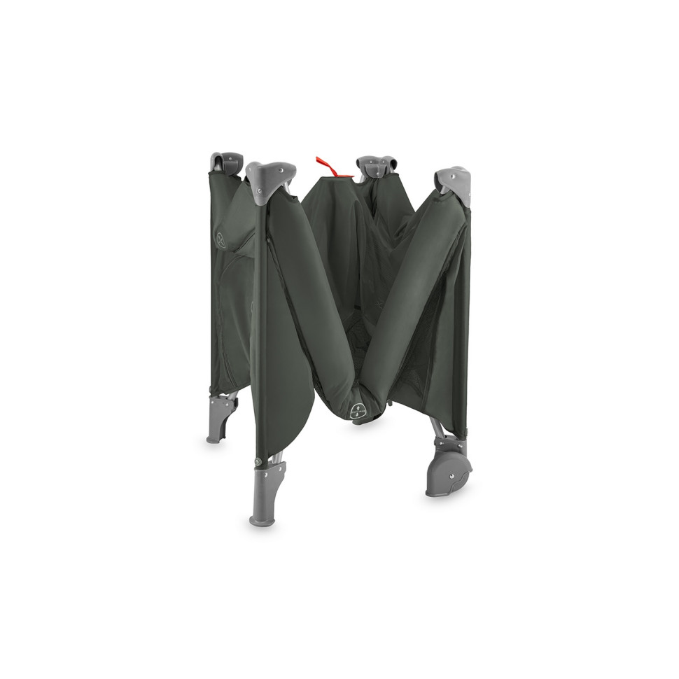 Детская кровать-манеж BELOVE PLUS MoMi LOZE00025 dark green складная, с игрушками