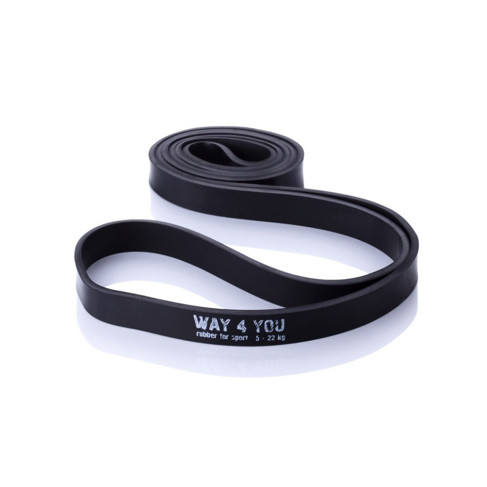 Гумові петлі для фітнесу Way4you w40003 чорний 5-22 кг