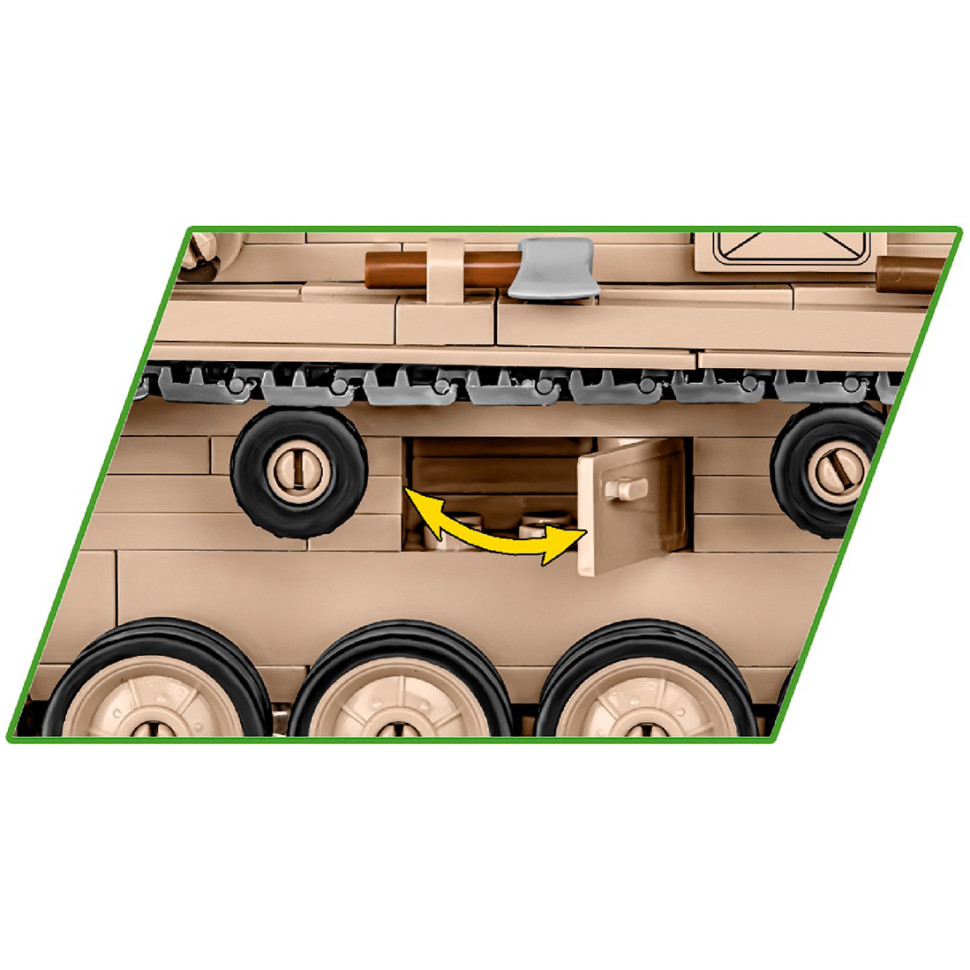 Конструктор Танк Panzer III Вторая Мировая Война COBI COBI-2562, 780 деталей