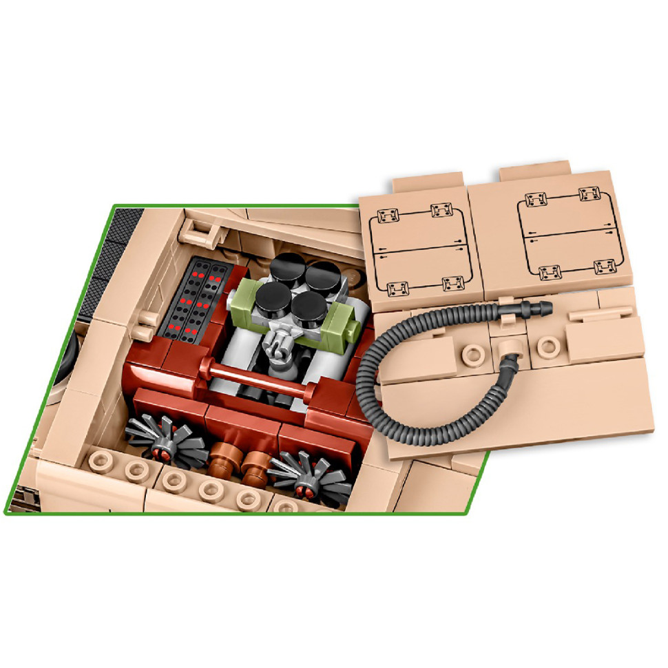 Конструктор Танк Panzer III Вторая Мировая Война COBI COBI-2562, 780 деталей